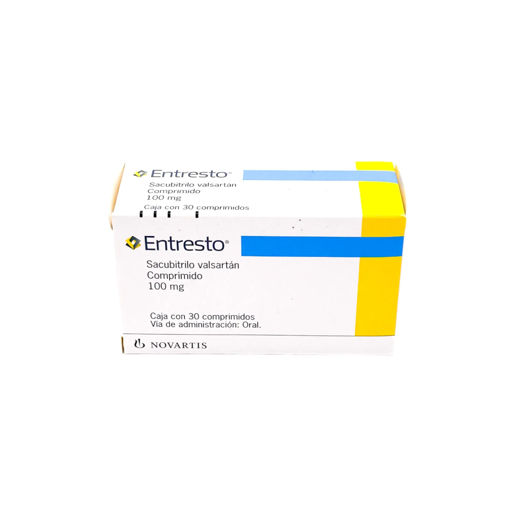 Entresto Sacubitrilo valsartán 100 mg, 30 comprimidos - Image 3