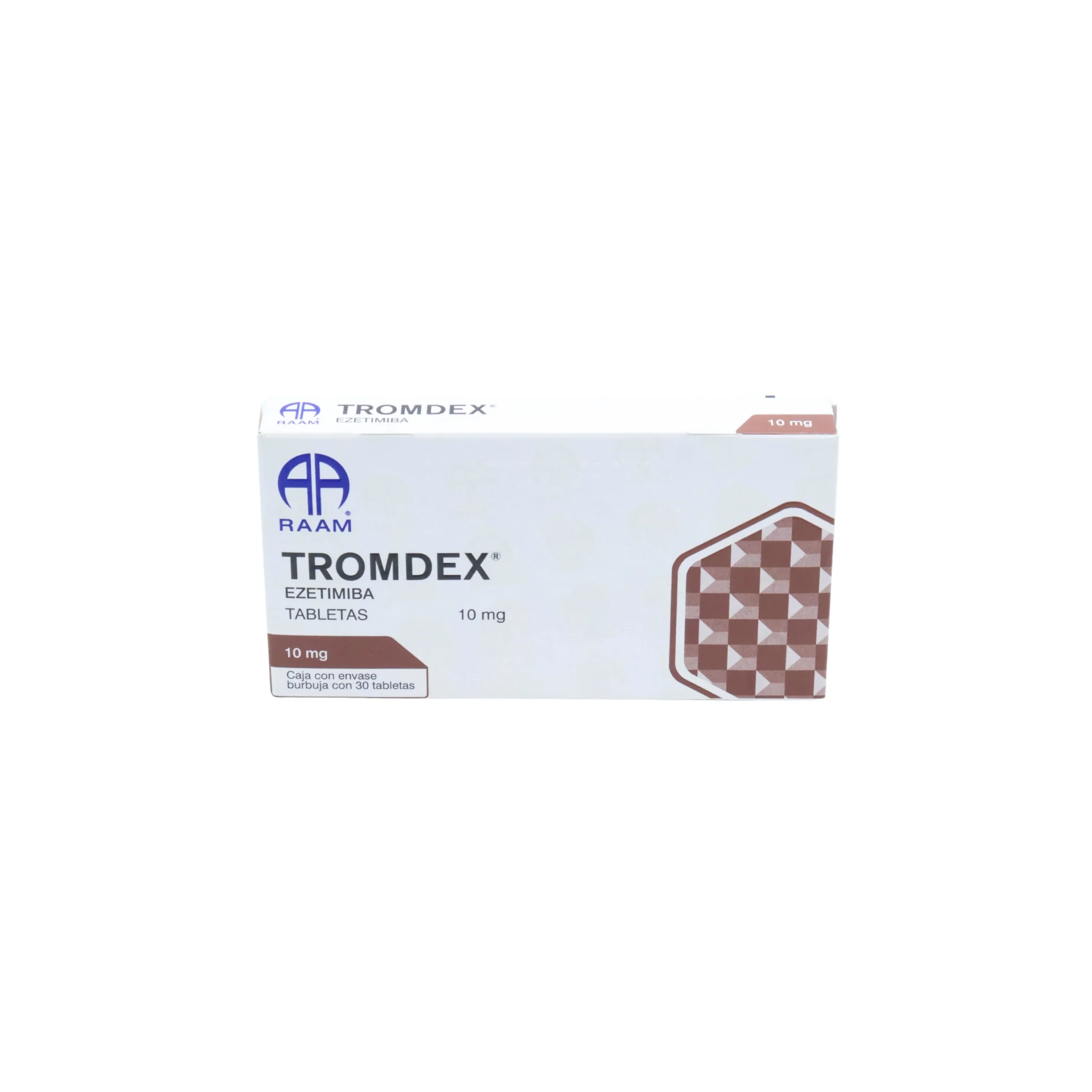 Ezetimiba de 10 mg Caja C/30 Tromdex - Image 3