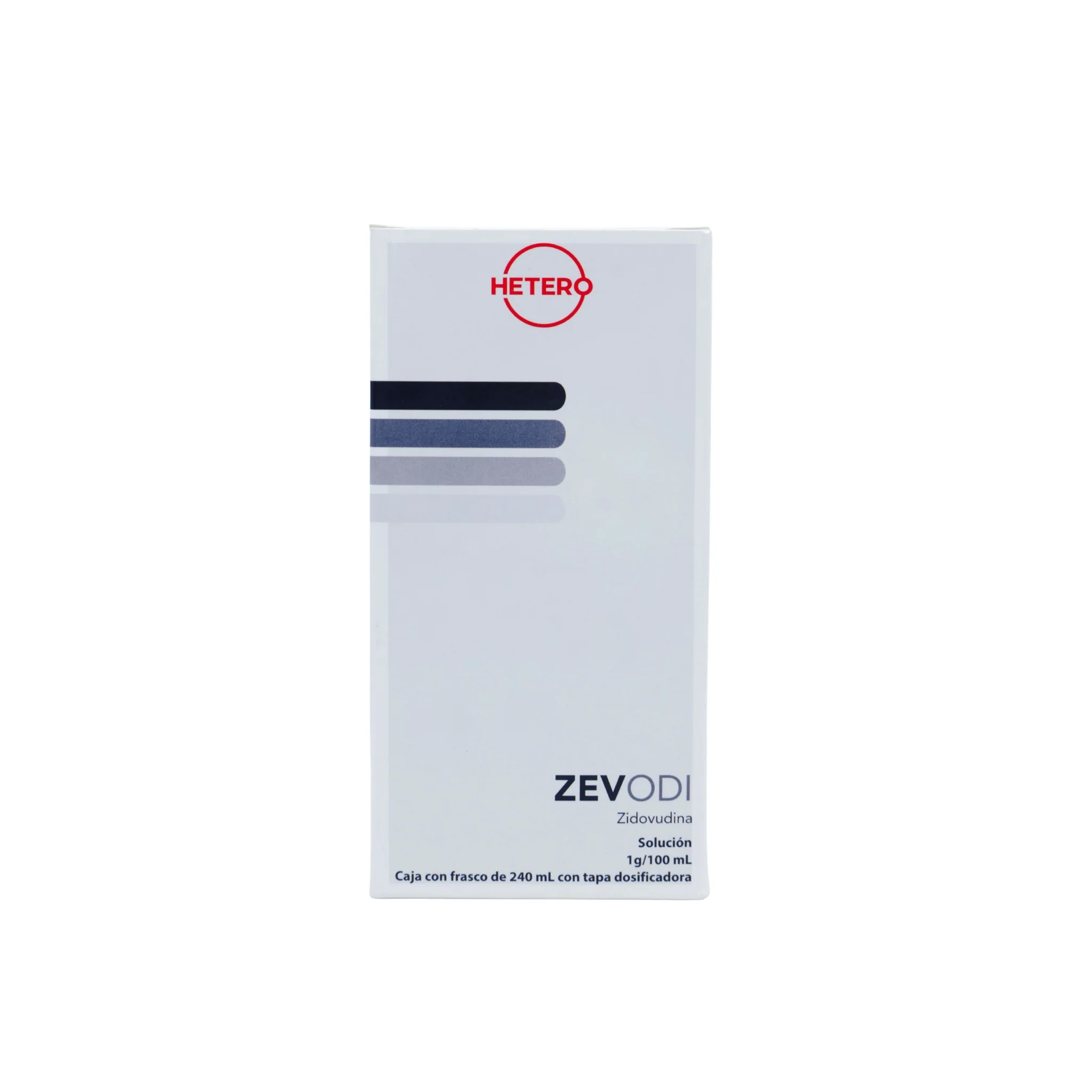 Zevodi Zidovudina 1 mg/100 mL, Caja con frasco de 240 mL con tapa dosificadora - Image 4